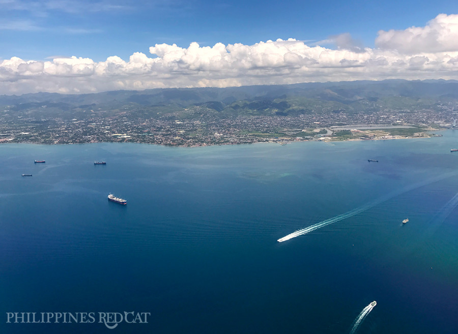 마닐라에서 세부까지 비행기로 이동