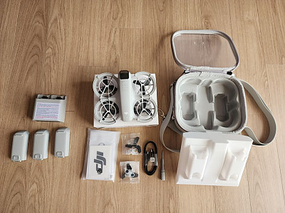조종기 없이 셀피 촬영 드론 DJI NEO fullset 팝니다