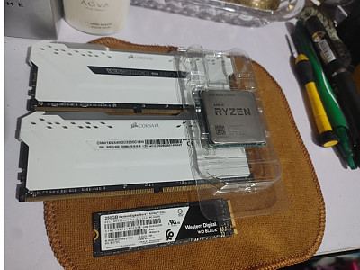 CPU, RAM, M.2 NVME