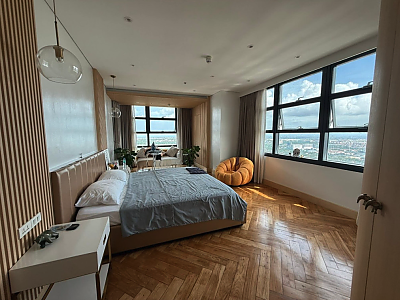 마카티 신축 Garden Towers 방3개 인테리어 주차장 임대